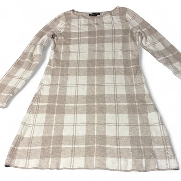 blue dress for baby girl Beige Multi Plaid Collared Button Down Long Sleeve Dress – Pretty In Pink  Boutique, LLC main image 1